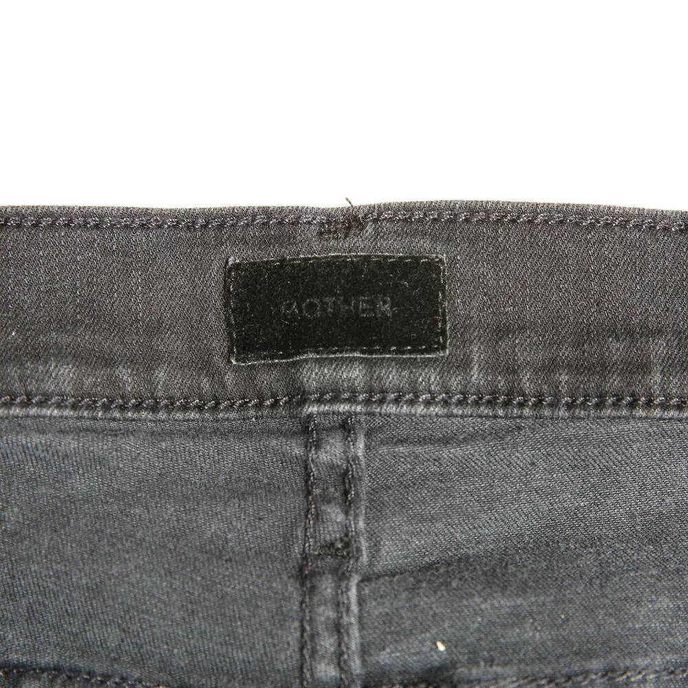 MOTHER The Hustler Ankle Fray Hi-Rise Not Guilty Jeans Size 27 *FLAW*